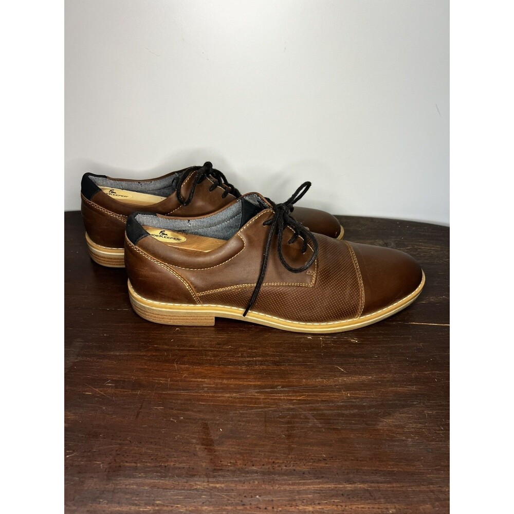 Goodfellow & Co. Mens Size 10.5 Jamarcus Oxfords Casual Dress Shoes Brown
